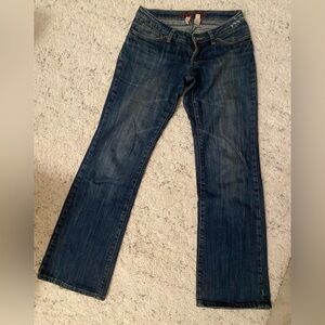 Vintage Mango low rise, wide leg jeans